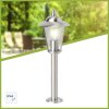 Brilliant Neil Lampada con piedistallo per esterno Acciaio inox, 1-Luce