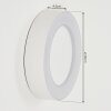 Paleroo Applique da esterno LED Bianco, 1-Luce