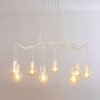 Cuyama Lampadario a sospensione Bianco, 8-Luci