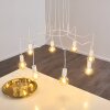 Cuyama Lampadario a sospensione Bianco, 8-Luci