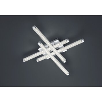 Reality STREET Plafoniera LED Bianco, 4-Luci