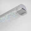 ISKUT Plafoniera LED Cromo, 4-Luci