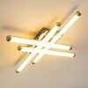 ISKUT Plafoniera LED Cromo, 4-Luci