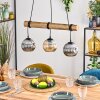 Ripoll Lampadario a sospensione, Lampada a sfera, Lampada a sospensione Écru, Nero, 3-Luci