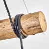 Ripoll Lampadario a sospensione, Lampada a sfera, Lampada a sospensione Écru, Nero, 3-Luci