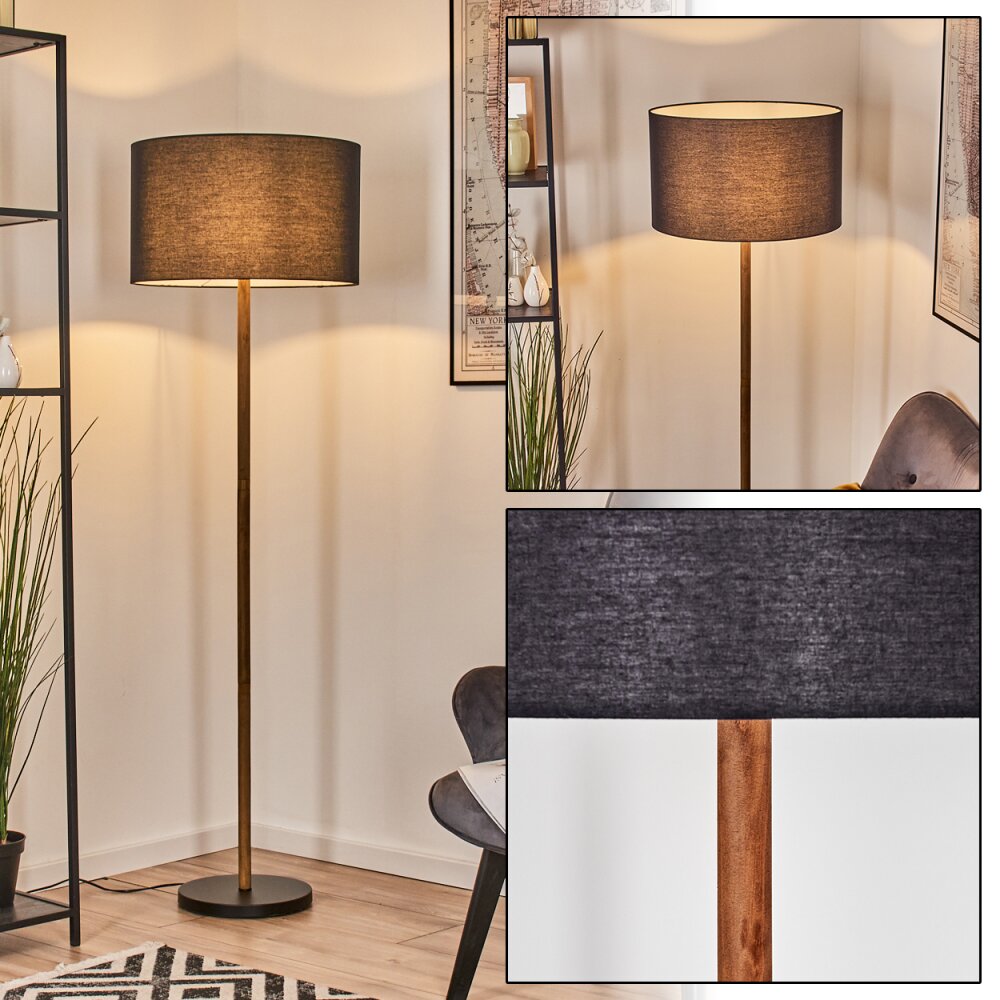 Flemming Lampada da terra Écru, Nero, 1-Luce main product photo
