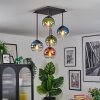 Koyoto Plafoniera, Lampada a sfera Blu, Verde, Chiaro, Ramato, 5-Luci