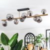 Chehalis Plafoniera, Lampada a sfera Oro, Nero, 10-Luci