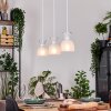 Sumar Lampadario a sospensione, Lampada a sospensione Bianco, 3-Luci