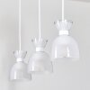 Sumar Lampadario a sospensione, Lampada a sospensione Bianco, 3-Luci