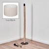 Flemming Lampada da terra Écru, Nero, 1-Luce