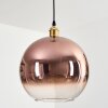 Koyoto Lampadario a sospensione, Lampada a sfera, Lampada a sospensione Oro, 1-Luce