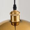 Koyoto Lampadario a sospensione, Lampada a sfera, Lampada a sospensione Oro, 1-Luce