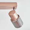 Nelar Plafoniera, Faretto da soffitto Bronzo, Cromo, 4-Luci
