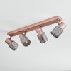 Nelar Plafoniera, Faretto da soffitto Bronzo, Cromo, 4-Luci