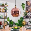 Koyoto Lampadario a sospensione, Lampada a sfera, Lampada a sospensione Oro, 1-Luce
