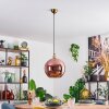 Koyoto Lampadario a sospensione, Lampada a sfera, Lampada a sospensione Oro, 1-Luce