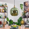 Koyoto Lampadario a sospensione, Lampada a sfera, Lampada a sospensione Oro, 1-Luce