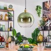 Koyoto Lampadario a sospensione, Lampada a sfera, Lampada a sospensione Oro, 1-Luce