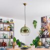 Koyoto Lampadario a sospensione, Lampada a sfera, Lampada a sospensione Oro, 1-Luce