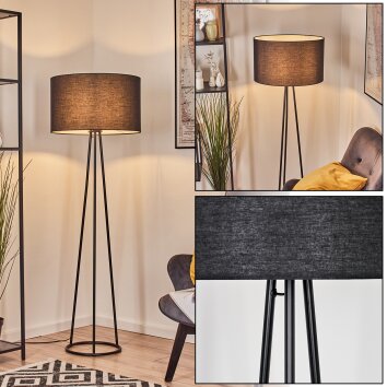 Flemming Lampada da terra Nero, 1-Luce