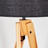 Flemming Lampada da terra Écru, Nero, 1-Luce