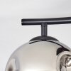 Ripoll Plafoniera, Lampada a sfera Cromo, Grigio fumo, 2-Luci