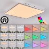Orain Plafoniera, Panel LED Bianco, 1-Luce, Cambia colore