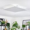 Orain Plafoniera, Panel LED Bianco, 1-Luce, Cambia colore