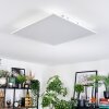 Orain Plafoniera, Panel LED Bianco, 1-Luce, Cambia colore