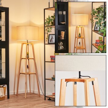 Flemming Lampada da terra Écru, 1-Luce