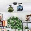 Koyoto Plafoniera, Lampada a sfera Blu, Verde, 2-Luci