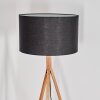 Flemming Lampada da terra Écru, Nichel opaco, 1-Luce