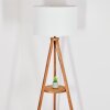 Flemming Lampada da terra Legno scuro, Nero, 1-Luce