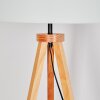 Flemming Lampada da terra Écru, Nero, 1-Luce