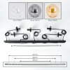 Gastor Lampadario a sospensione, Lampada a sfera, Lampada a sospensione Ambrato, Chiaro, Grigio fumo, 5-Luci