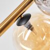 Chehalis Plafoniera, Lampada a sfera Oro, Nero, 10-Luci