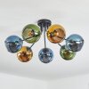 Koyoto Plafoniera, Lampada a sfera 82 cm Blu, Oro, Verde, 7-Luci