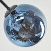 Gastor Plafoniera, Lampada a sfera 82 cm Blu, Verde, Ramato, 7-Luci