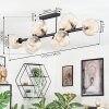 Koyoto Plafoniera, Lampada a sfera Ambrato, Chiaro, 10-Luci