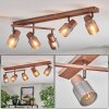 Nelar Plafoniera, Faretto da soffitto Bronzo, Cromo, 5-Luci