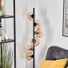 Koyoto Lampada da terra 34 cm Ambrato, 6-Luci