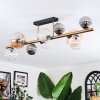 Chehalis Plafoniera, Lampada a sfera Oro, Nero, 10-Luci