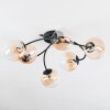 Chehalis Plafoniera, Lampada a sfera 58 cm Ambrato, Chiaro, 6-Luci