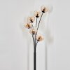 Koyoto Lampada da terra 40 cm Ambrato, Chiaro, 6-Luci
