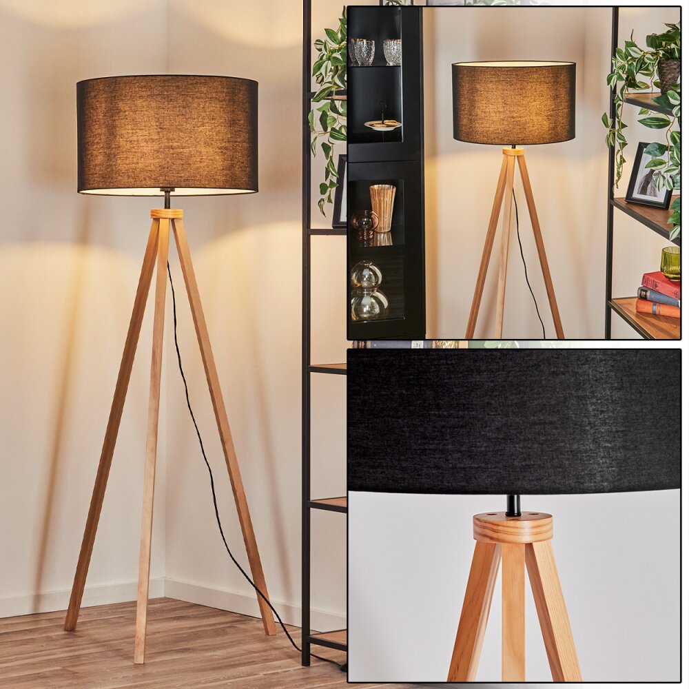 Flemming Lampada da terra Écru, Nero, 1-Luce main product photo