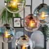 Gastor Plafoniera, Lampada a sfera Blu, Cromo, Verde, Chiaro, Ramato, Grigio fumo, 5-Luci