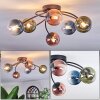 Chehalis Plafoniera, Lampada a sfera Blu, Verde, Chiaro, Ramato, 6-Luci