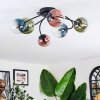 Chehalis Plafoniera, Lampada a sfera Blu, Verde, Chiaro, Ramato, 6-Luci