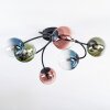 Chehalis Plafoniera, Lampada a sfera Blu, Verde, Chiaro, Ramato, 6-Luci